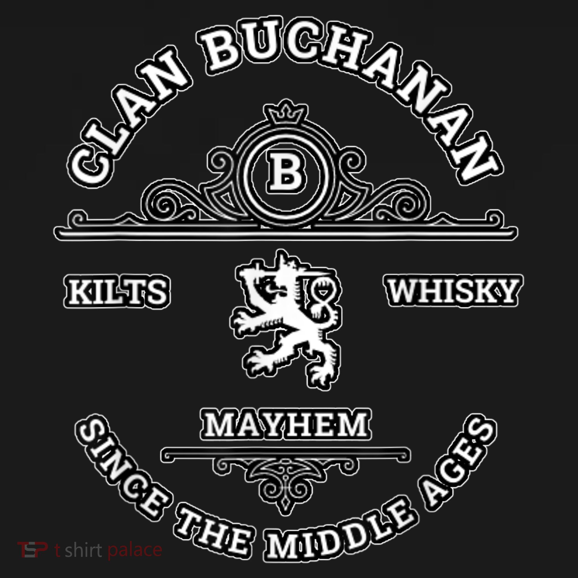 Clan Buchanan Scottish Kilt Highland Games Mousepad