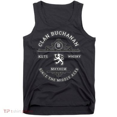 Clan Buchanan Scottish Kilt Highland Games Tank Top
