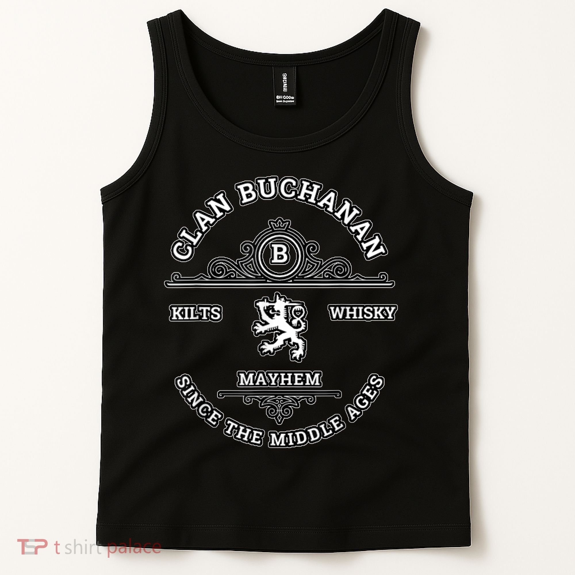 Clan Buchanan Scottish Kilt Highland Games Tank Top