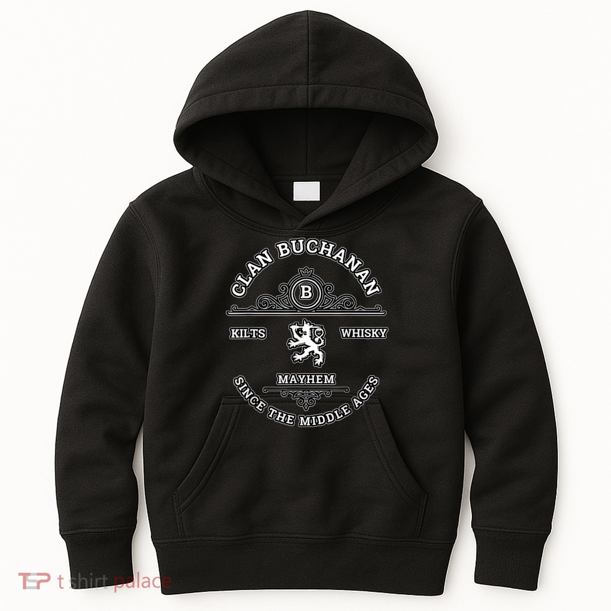 Clan Buchanan Scottish Kilt Highland Games Kids Hoodie