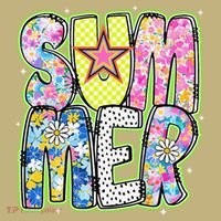 Coquette Bow Summer Vibes Preppy Checkered Funny Beach Life Sweatshirt thumb 2