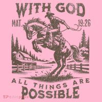 Cowboy Bible Scripture Verse Western Jesus For Faith Coaster thumb 2