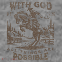 Cowboy Bible Scripture Verse Western Jesus For Faith Toddler Hoodie thumb 2