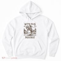 Cowboy Bible Scripture Verse Western Jesus For Faith Hoodie thumb 0