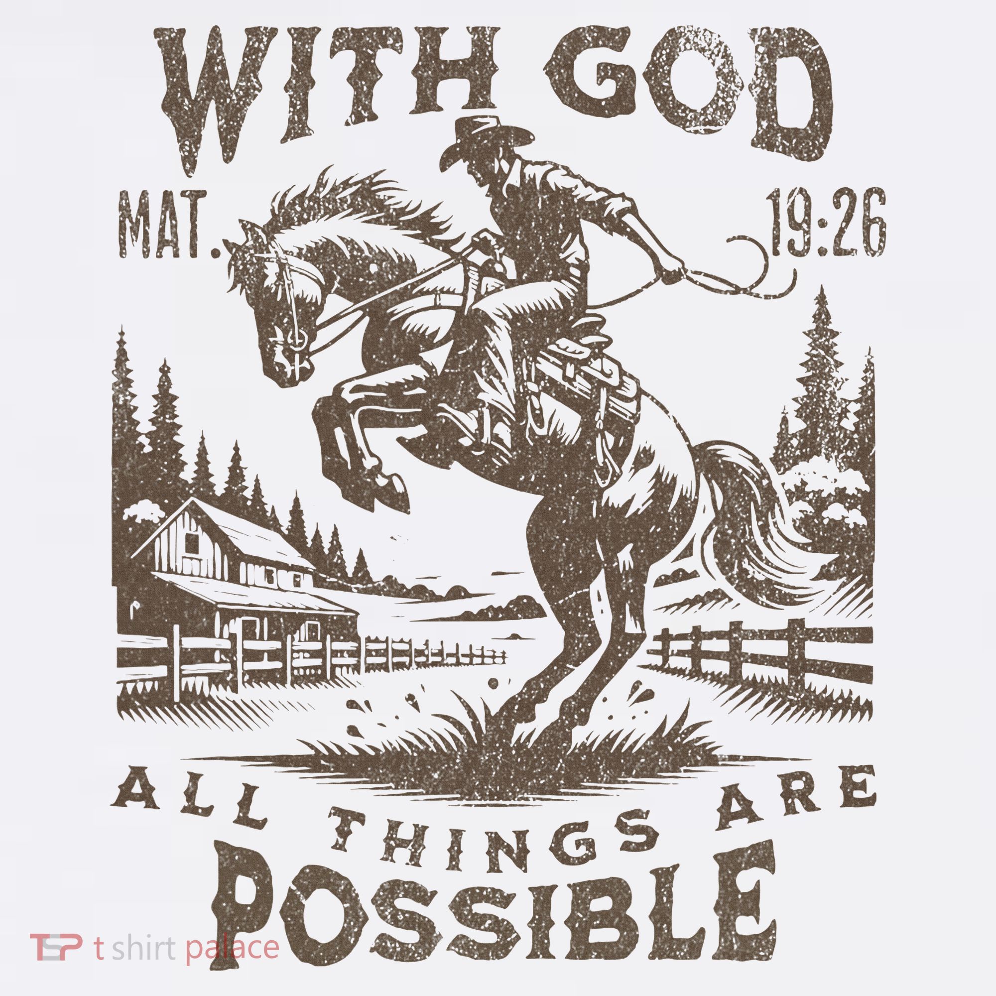Cowboy Bible Scripture Verse Western Jesus For Faith Baby Bodysuit