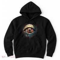 Comic Book Style Eyeball Hoodie thumb 0