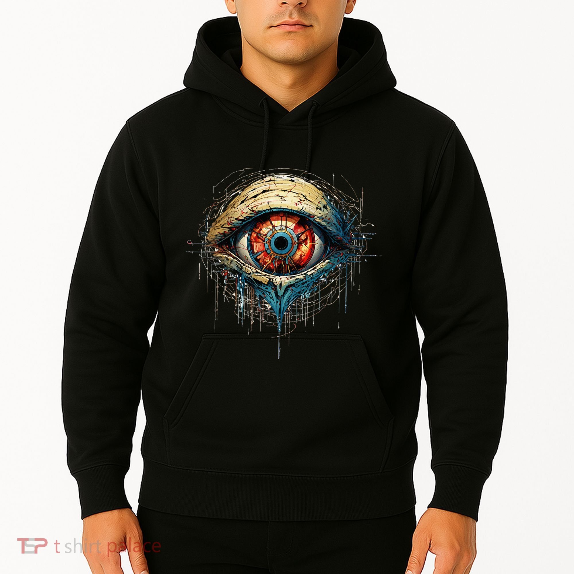 Comic Book Style Eyeball Hoodie