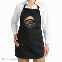 Comic Book Style Eyeball Apron thumb 2