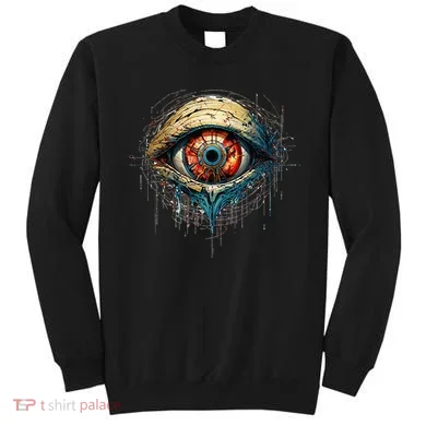 Comic Book Style Eyeball Sweatshirt