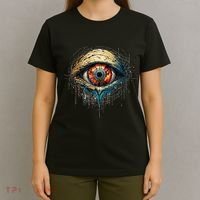 Comic Book Style Eyeball T-Shirt thumb 4