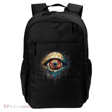 Comic Book Style Eyeball Backpack