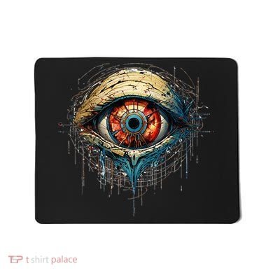 Comic Book Style Eyeball Mousepad