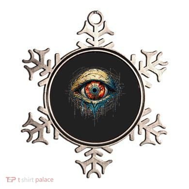 Comic Book Style Eyeball Ornament