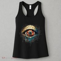 Comic Book Style Eyeball Women's Tank Top thumb 3