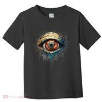 Comic Book Style Eyeball Toddler T-Shirt thumb 0