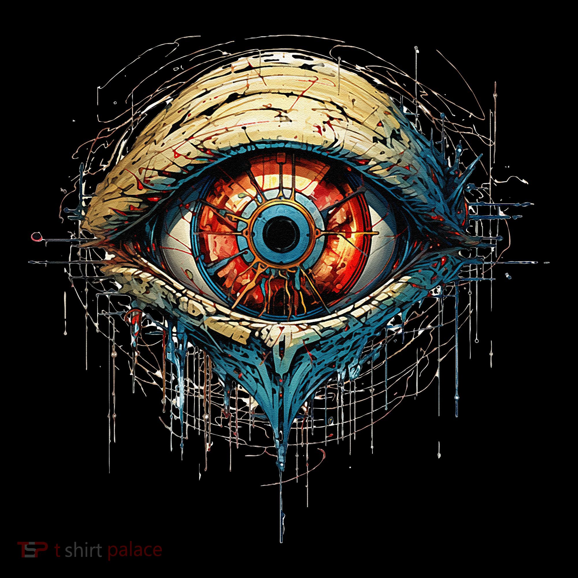 Comic Book Style Eyeball Kids Hoodie