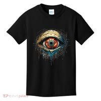 Comic Book Style Eyeball Kids T-Shirt thumb 0