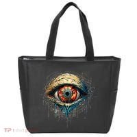 Comic Book Style Eyeball Tote Bag thumb 0