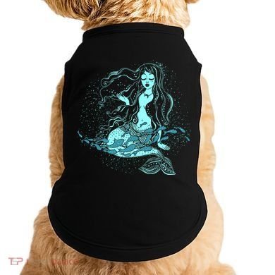 Cute Boho Space Galaxy Mermaid Doggie Tank