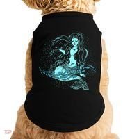 Cute Boho Space Galaxy Mermaid Doggie Tank thumb 0