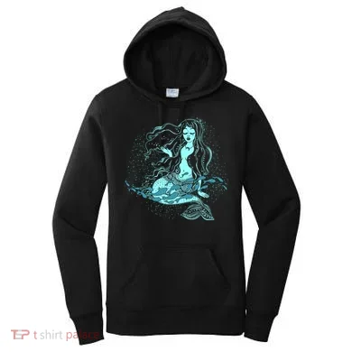 Cute Boho Space Galaxy Mermaid Women's Hoodie