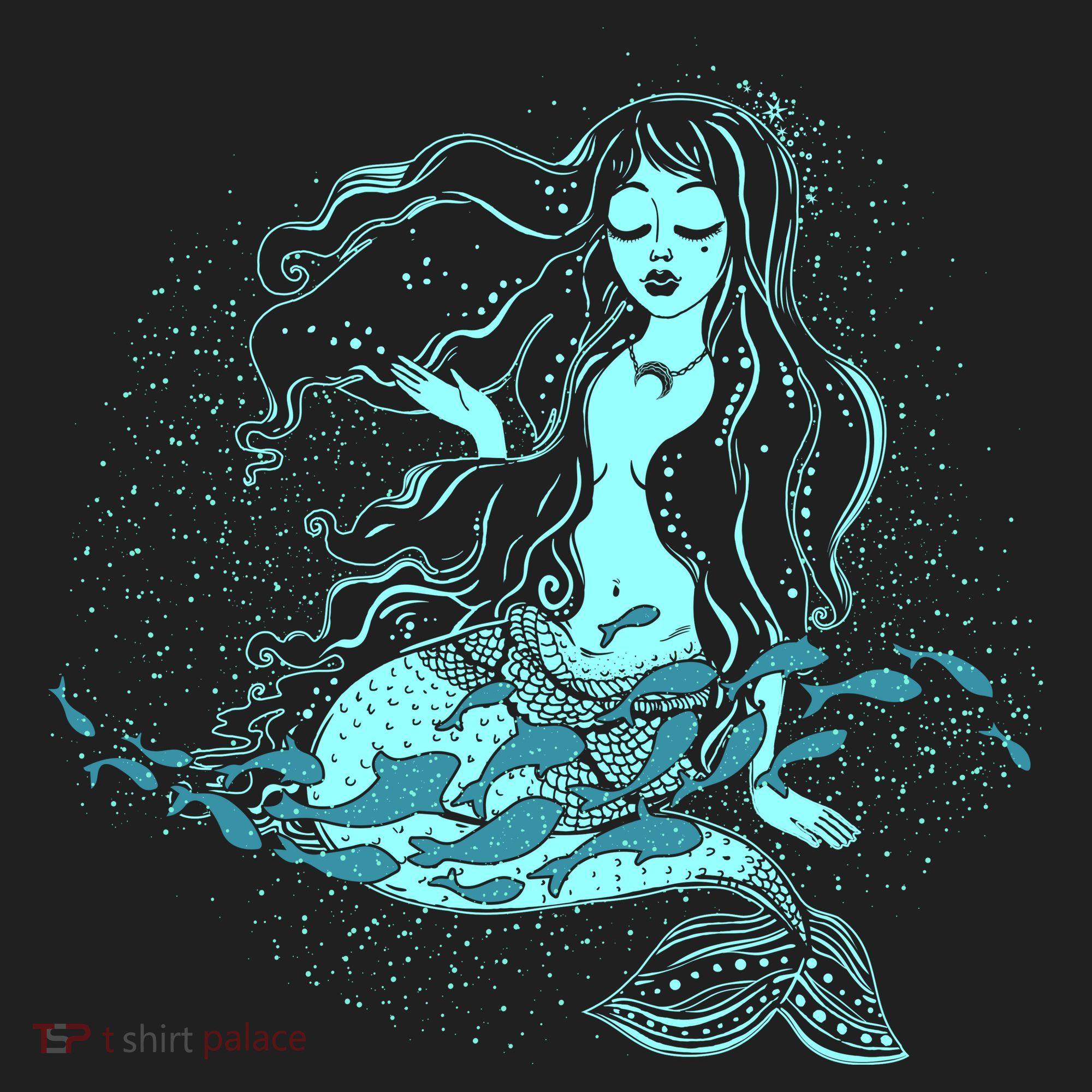 Cute Boho Space Galaxy Mermaid Tumbler