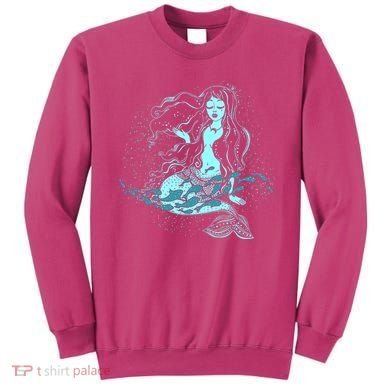 Cute Boho Space Galaxy Mermaid Sweatshirt