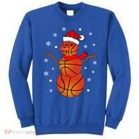 Christmas Basketball Snow Gift Basketball Christmas Gift Sweatshirt thumb 0