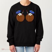 Coconut Bra Summer Season Swimming Beach Lover Women's Sweatshirt thumb 0