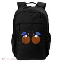 Coconut Bra Summer Season Swimming Beach Lover Backpack thumb 0