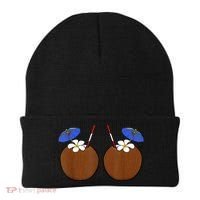 Coconut Bra Summer Season Swimming Beach Lover Beanie thumb 0