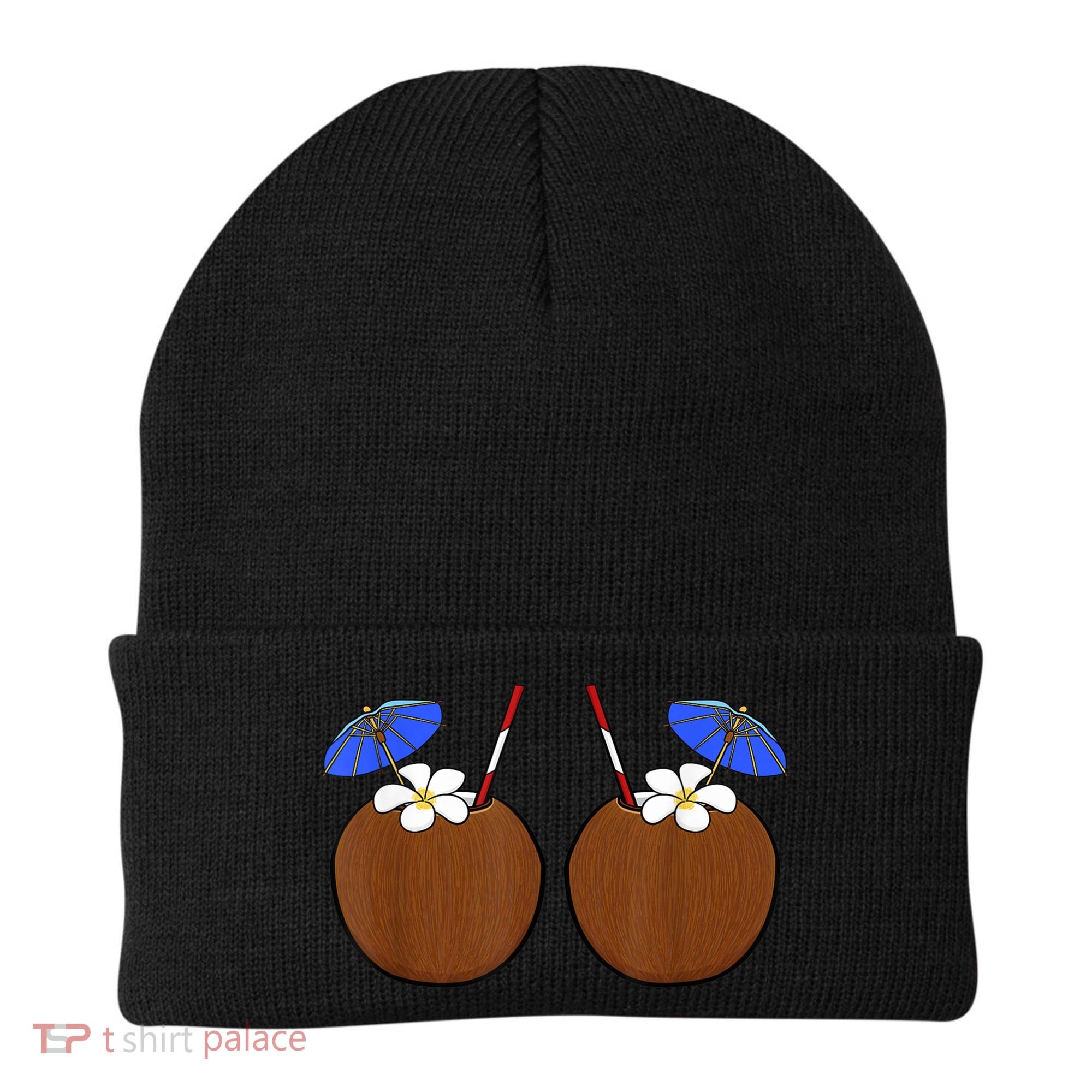 Coconut Bra Summer Season Swimming Beach Lover Beanie