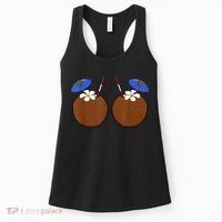 Coconut Bra Summer Season Swimming Beach Lover Women's Tank Top thumb 0