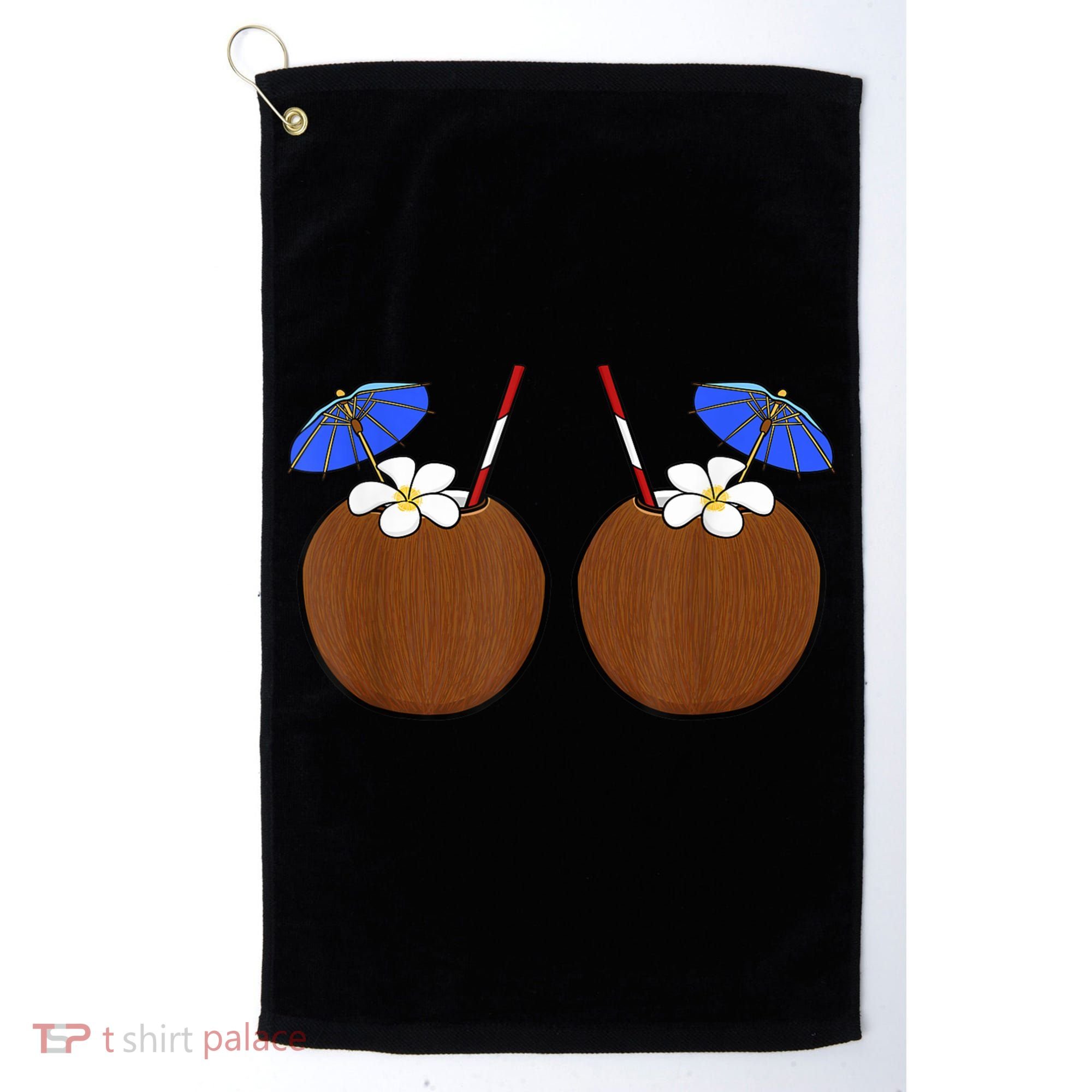 Coconut Bra Summer Season Swimming Beach Lover Golf Towel