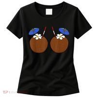 Coconut Bra Summer Season Swimming Beach Lover Women's T-Shirt thumb 0