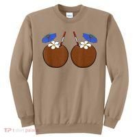 Coconut Bra Summer Season Swimming Beach Lover Sweatshirt thumb 0