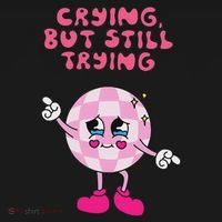 Crying But Still Trying Apparel Hoodie thumb 2