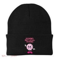 Crying But Still Trying Apparel Beanie thumb 0