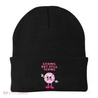 Crying But Still Trying Apparel Beanie thumb 0