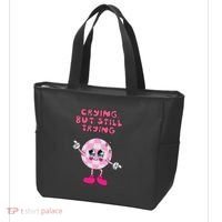 Crying But Still Trying Apparel Tote Bag thumb 3
