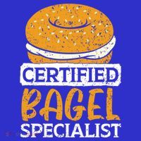 Certified Bagel Specialist Foodie Bread Lover Bakery Food Gift Polo thumb 2