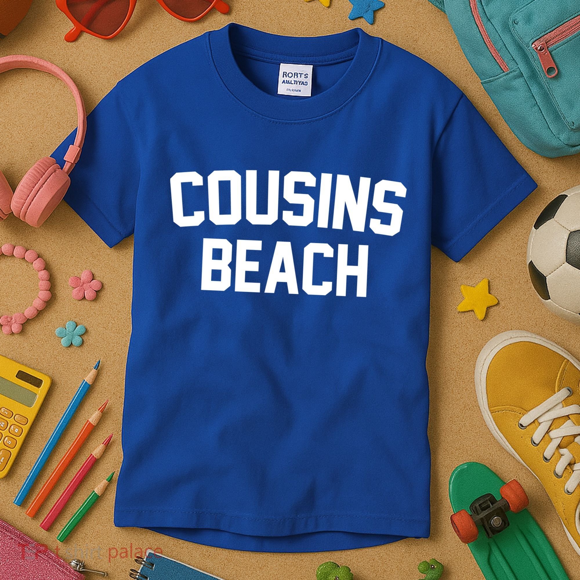 Cousins Beach Summer Kids T-Shirt