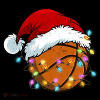 Christmas Basketball Santa Hat Sport Xmas Light Cool Gift Coffee Mug thumb 5
