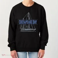 Chesapeake Bay Sailing Souvenir Women's Sweatshirt thumb 0
