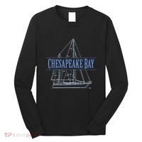 Chesapeake Bay Sailing Souvenir Long Sleeve Shirt thumb 0