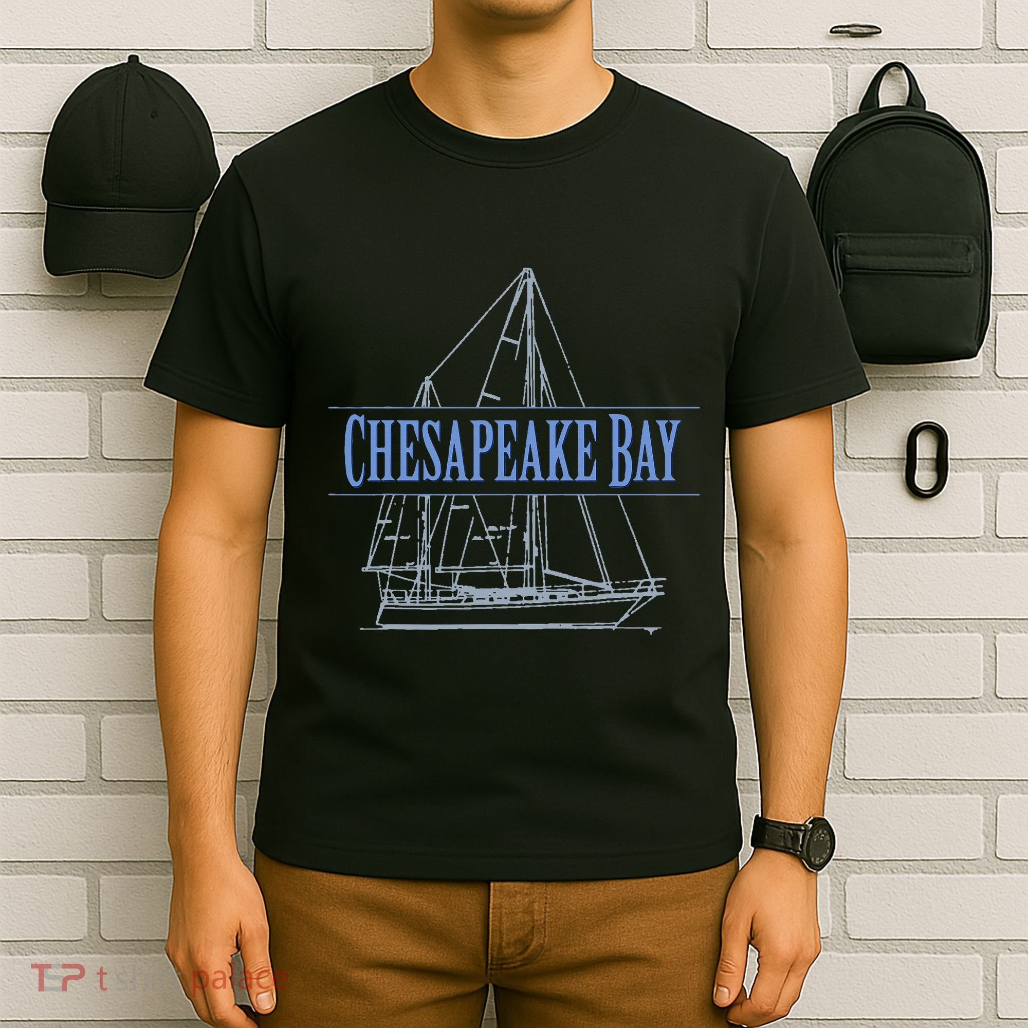 Chesapeake Bay Sailing Souvenir T-Shirt