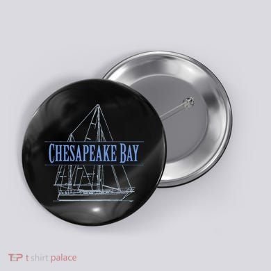 Chesapeake Bay Sailing Souvenir Button