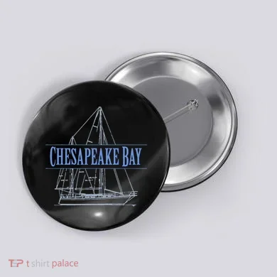 Chesapeake Bay Sailing Souvenir Button