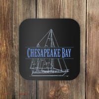 Chesapeake Bay Sailing Souvenir Coaster thumb 0