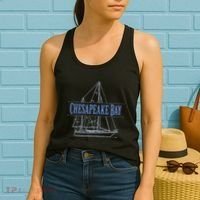Chesapeake Bay Sailing Souvenir Women's Tank Top thumb 2
